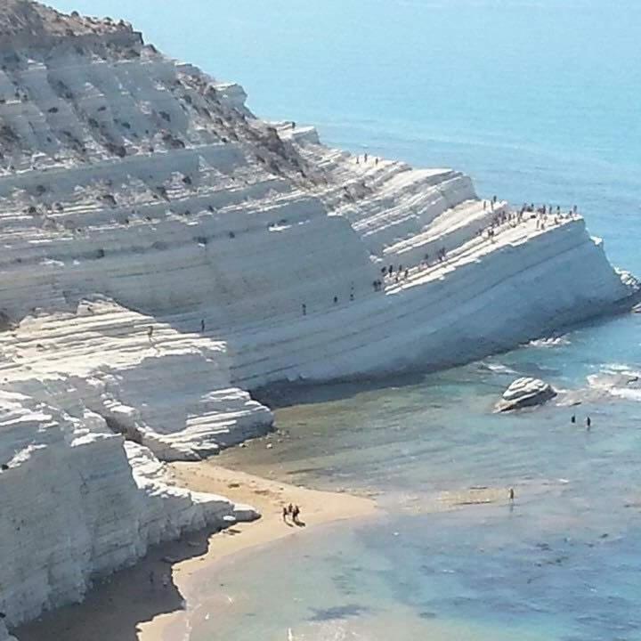 Ferienwohnung Anemone Della Scala Dei Turchi Realmonte Exterior foto