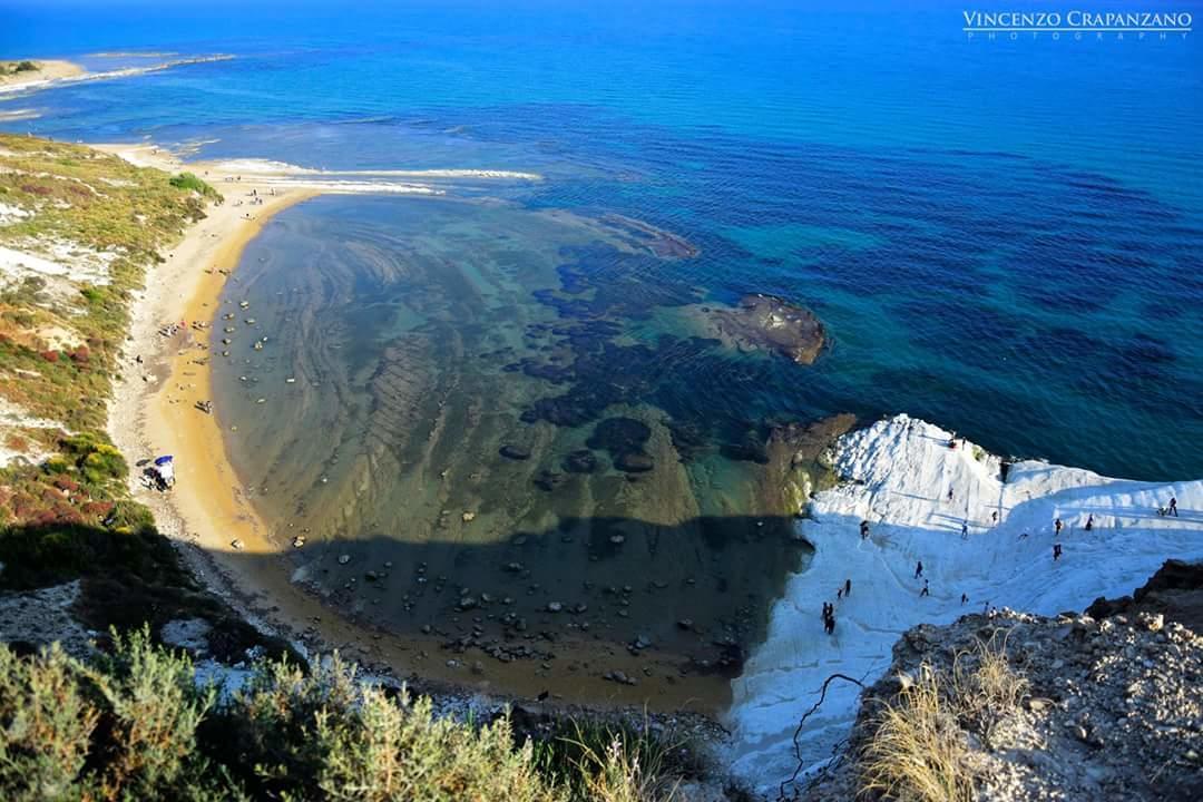 Ferienwohnung Anemone Della Scala Dei Turchi Realmonte Exterior foto